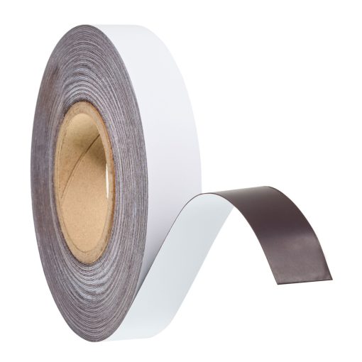 Bandă magnetică adezivă grosime 0.30 mm lățime 25 mm lungime 30 metri