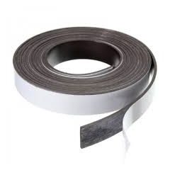 Bandă magnetică adezivă, grosime 0.70 mm, lățime 30 mm, lungime 30 metri