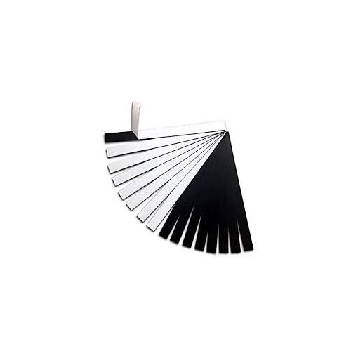  Folie magnetică cu adeziv 10 cm x 1.5 cm grosime 0.4 mm 1000 buc.