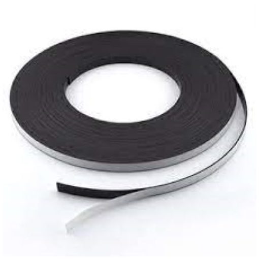 Bandă magnetică adezivă grosime 0.30 mm lățime 15 mm lungime 30 metri