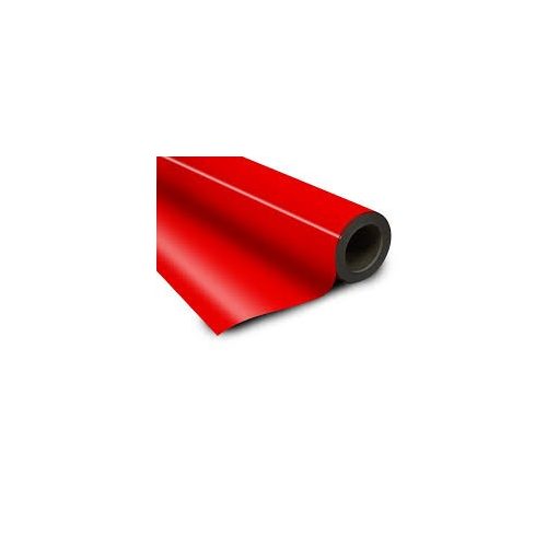 Folie magnetică roșie grosime 0.9 mm lățime 615 mm