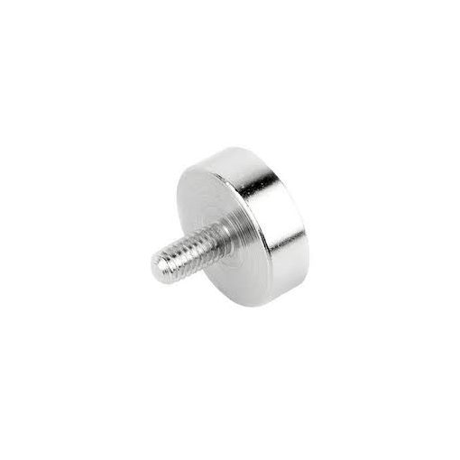 Magnet Neodim tip oală Ø10 mm filet exterior