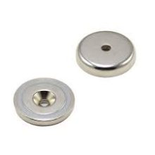 Magnet Neodim tip oală Ø16 mm cap înecat