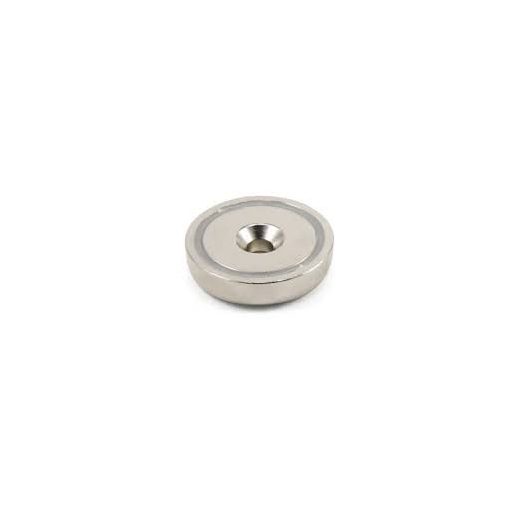 Magnet Neodim tip oală Ø25 mm cap înecat