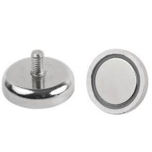 Magnet Neodim tip oală Ø16 mm filet exterior