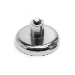 Magnet Neodim tip oală Ø36 mm filet interior