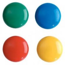 Magneți birou diametru 38 mm set 10 bucăți
