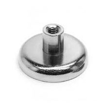 Magnet Neodim tip oală Ø60 mm filet interior