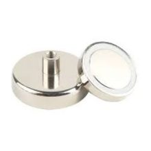 Magnet Neodim tip oală Ø75 mm filet interior