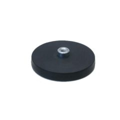 Magnet Neodim tip oala cauciucat Ø 88 mm filet exterior