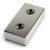 Magnet Neodim bloc 40x20x10 mm N48 cu orificiu