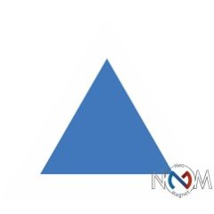 Simbol magnetic triunghi 5 cm