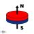 Magnet Neodim disc  3x1 mm N35UH