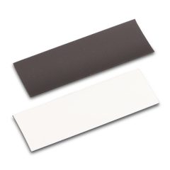   Etichetă magnetică 100x20 mm, 100 bucăți, grosime 0.50 mm, alb