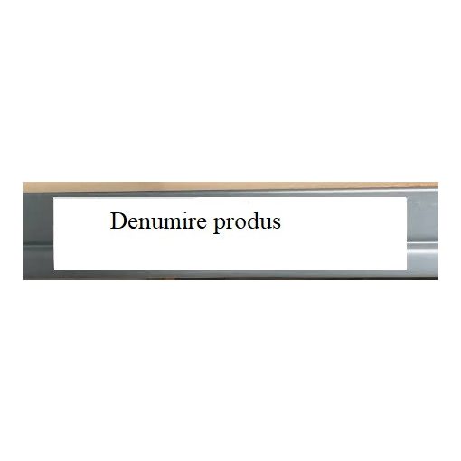 Etichetă magnetică 100x20 mm, 100 bucăți, grosime 0.50 mm, alb