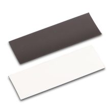 Etichetă magnetică 60x20 mm, 100 bucăți, grosime 0.50 mm, alb