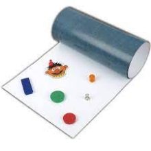  Folie oțel grosime 0.4 mm lățime 615 mm, alb