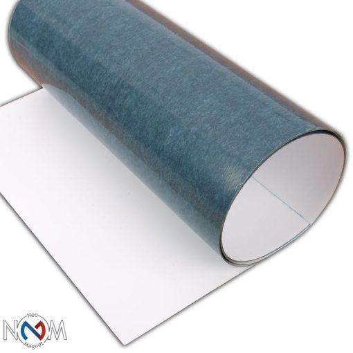  Folie oțel grosime 0.4 mm lățime 615 mm, alb