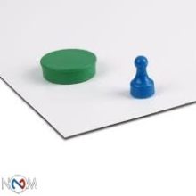  Folie oțel grosime 0.4 mm lățime 615 mm, alb