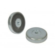 Magnet Ferită D63 mm gaură  filetată