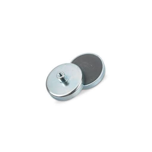 Magnet Ferita diametru 80 mm cu filet interior