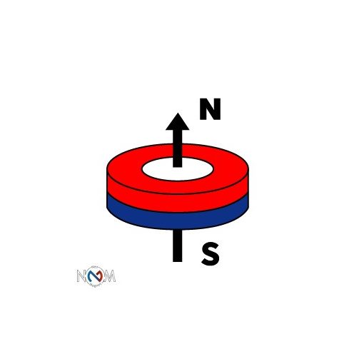 Magnet Neodim inel  10x6x1 mm N48