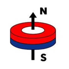 Magnet Neodim inel  10x7x2 mm N48