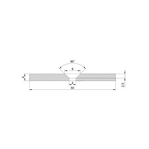 Magnet Neodim inel  14x3.5x3 mm N48