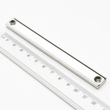 Magnet Neodim tip oală dreptunghiulară 120x13.5x5 mm