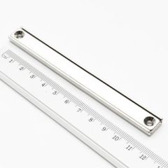 Magnet Neodim tip oală dreptunghiulară 120x13.5x5 mm