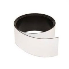 Bandă magnetică roșie lățime 5 cm grosime 0.95 mm 