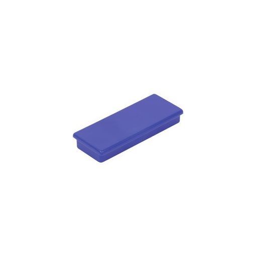 Magnet birou dreptunghiular 51.4x30x7.4 mm albastru