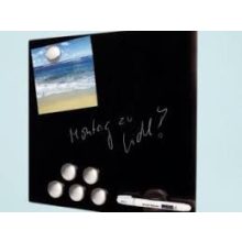 Tablă magnetică 35cm x 35 cm sticlă