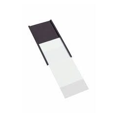 Profil C magnetic 20 mm cu hârtie și PVC transparent 40 x 20 mm set 100 bucăți